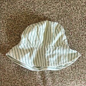 Pehr Bucket Hat Stripes Away Sea NWOT 2T-3T (50cm)